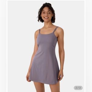 Halara Everyday Cloudful Double Straps Backless Twisted 2-Piece Activity Dress